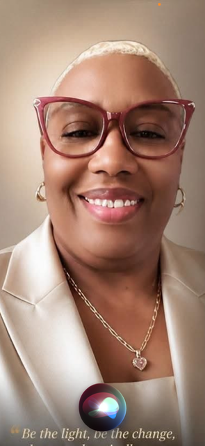 Melinda Jones-Fearance, owner and notary public, smiling in a cream blazer